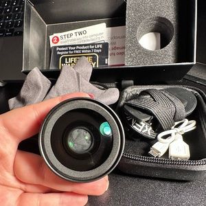 Camera lens Xenvo Pro Lens Kit for iPhone and Android, Macro and Wide Angle Lens